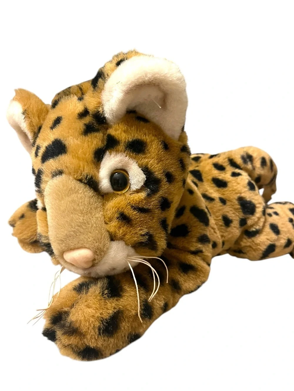 Vintage MTY International Co Purring Leopard Cat Cub